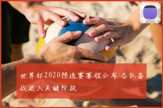 世界杯2020预选赛赛程公布 各队备战进入关键阶段