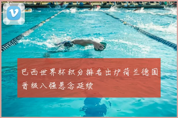 巴西世界杯积分排名出炉荷兰德国晋级八强悬念延续